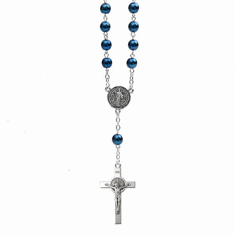 One Decade Rosary - Holy Mary and Saint Benedict - 2 Styles Available - JMJ Catholic Productsvariant