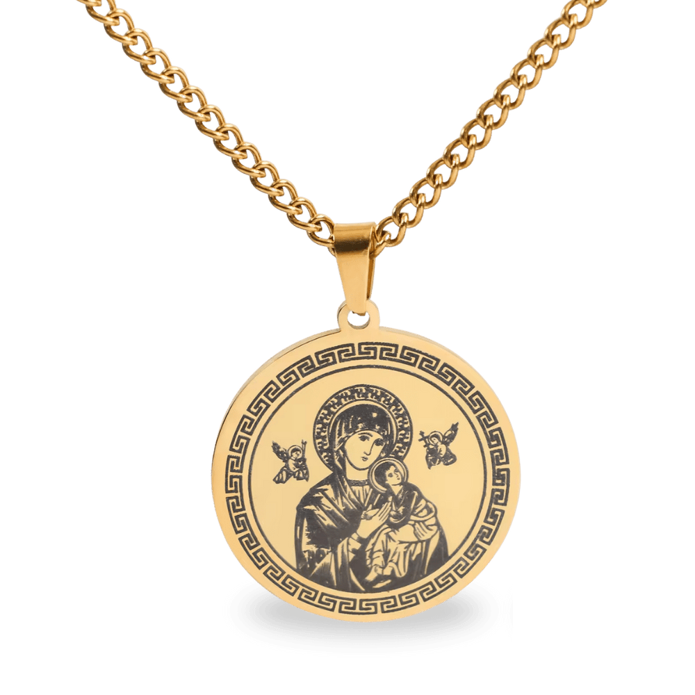 Our Lady of Guadalupe Gold-Plated Pendant Necklace - JMJ Catholic Productsvariant