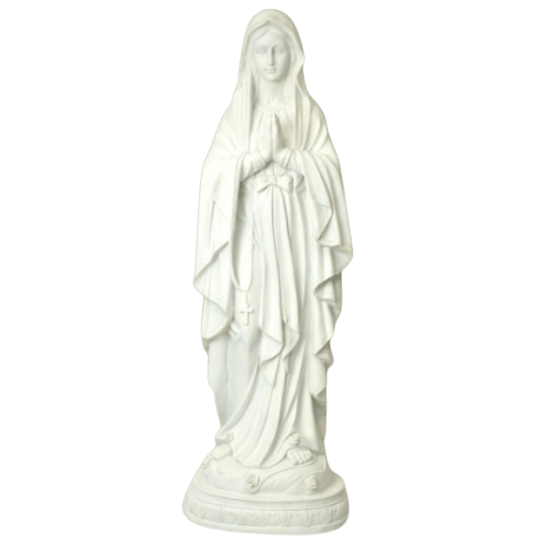 Our Lady of Lourdes — Peaceful Garden Statue (80cm) - JMJ Catholic Productsvariant
