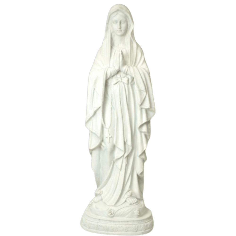 Our Lady of Lourdes — Peaceful Garden Statue (80cm) - JMJ Catholic Productsvariant