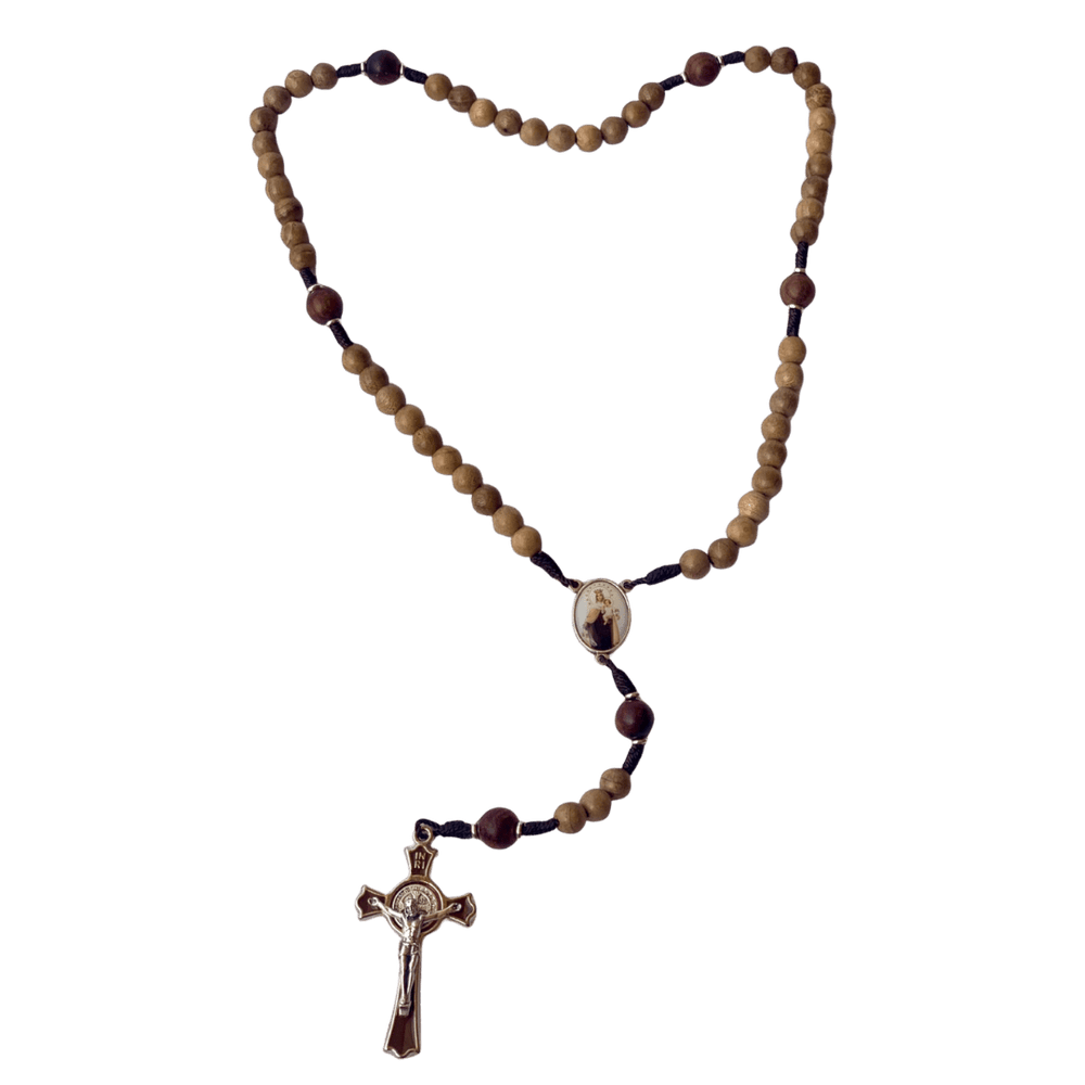 Our Lady of Mt Carmel Heirloom Rosary with Crucifix — Australian Made - JMJ Catholic Productsvariant