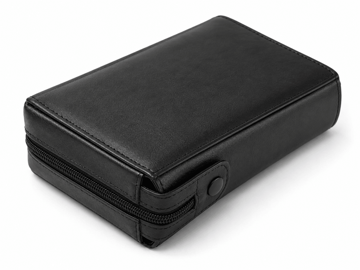 Premium Genuine Leather Breviary Missal Cover – Classic Plain Design - JMJ Catholic Productsvariant