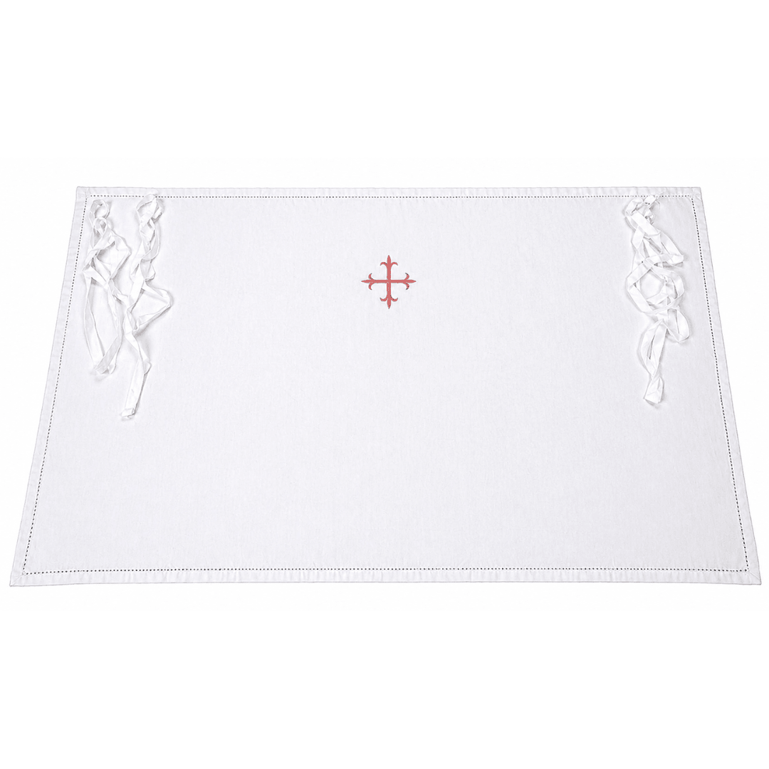 Rectangular Wrap Amice with Ties (2 Colours) - JMJ Catholic Productsvariant