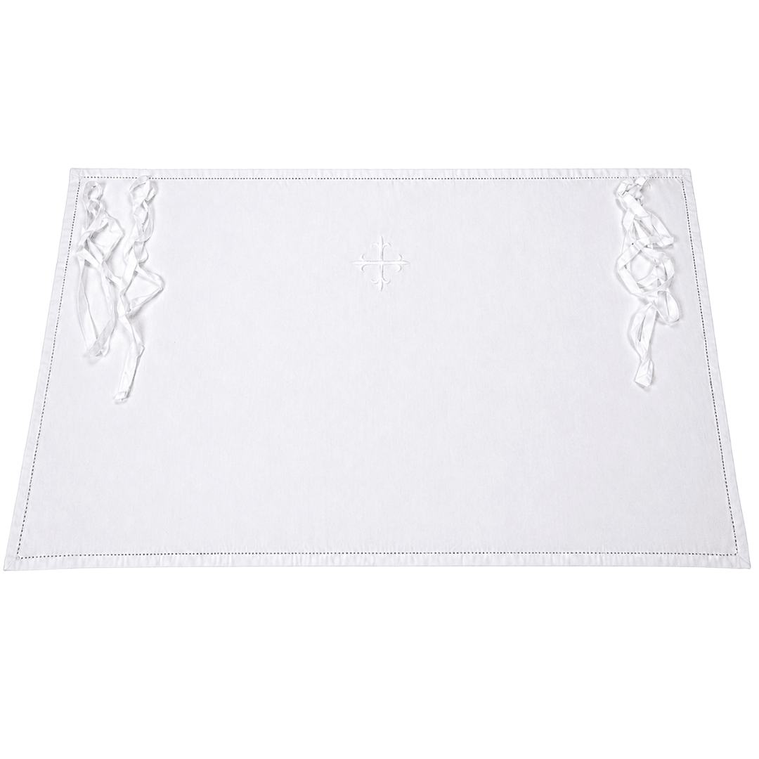 Rectangular Wrap Amice with Ties (2 Colours) - JMJ Catholic Productsvariant