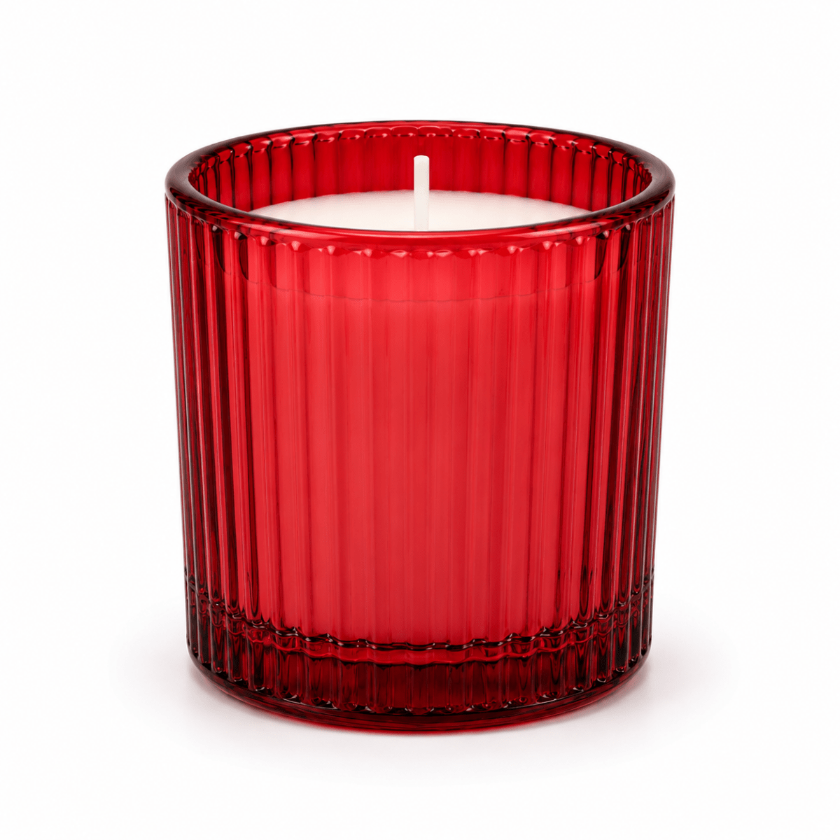 Red Glass Votive Candles — Real Wax, for Prayer & Petition (Pack of 6) - JMJ Catholic Productsvariant