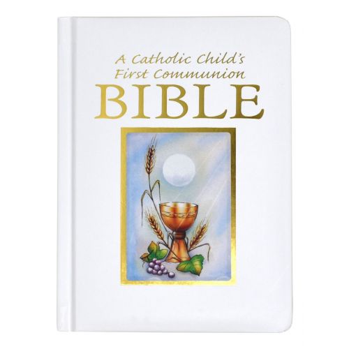 A Catholic Child's First Communion Bible