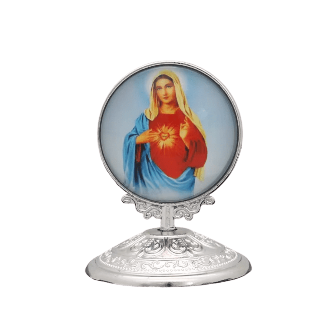 Sacred Heart Mini Statues – Jesus and Mary - JMJ Catholic Productsvariant