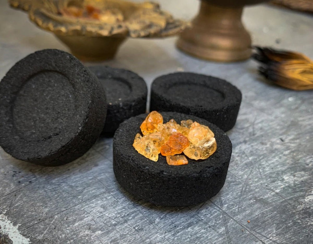 Sacred Incense Charcoal Discs — For Censer & Devotional Burning, Pack of 10 - JMJ Catholic Productsvariant