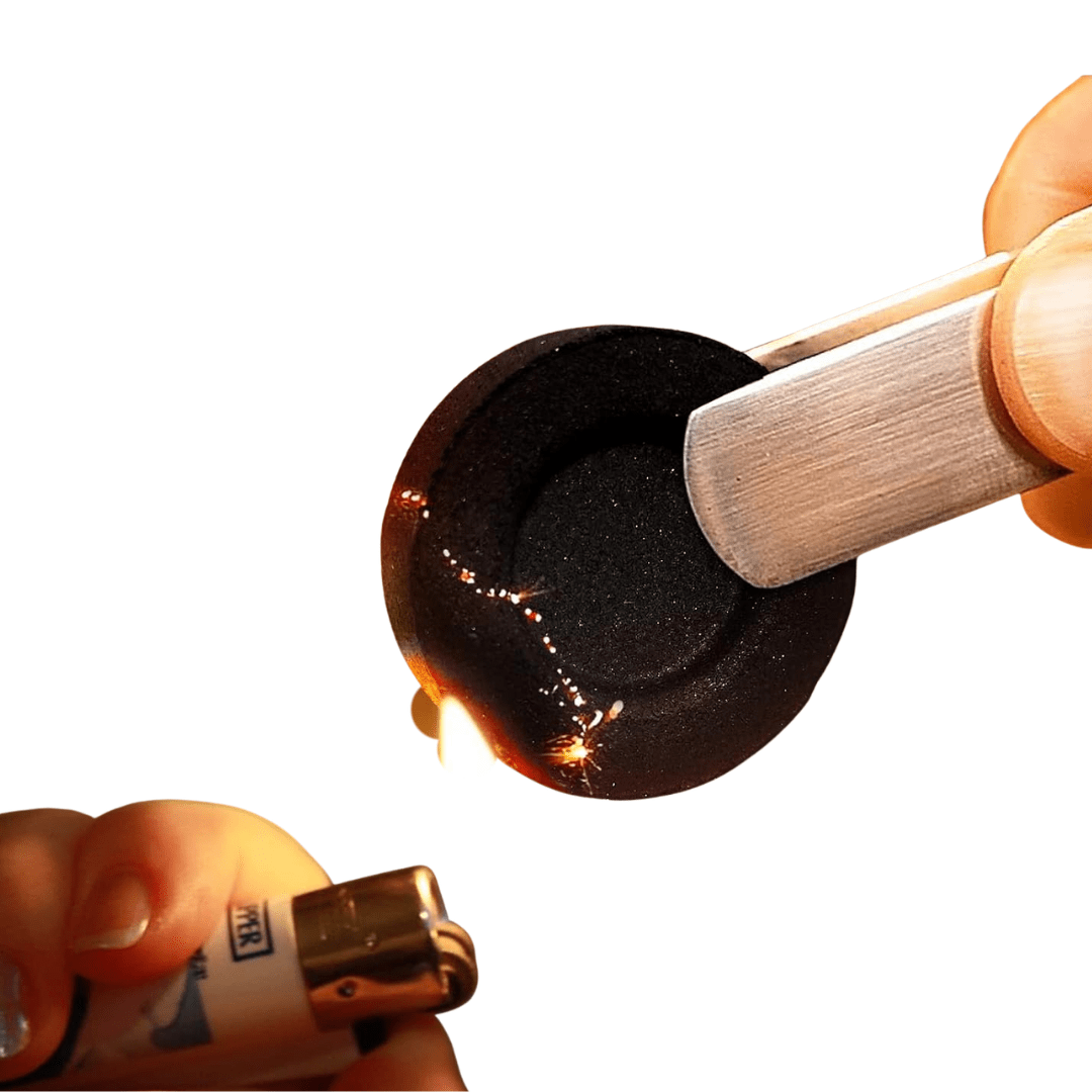 Sacred Incense Charcoal Discs — For Censer & Devotional Burning, Pack of 10 - JMJ Catholic Productsvariant