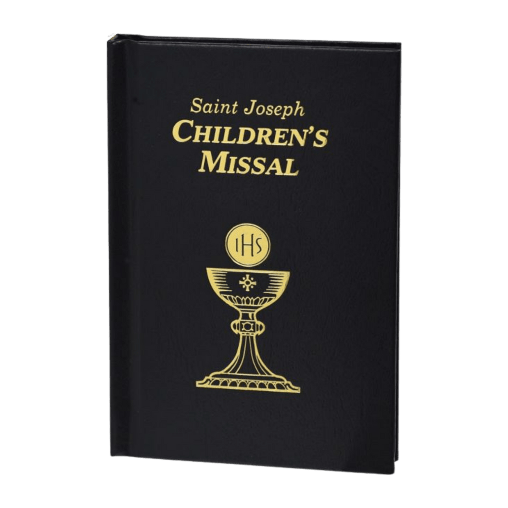 Saint Joseph Children's Missal - Black - JMJ Catholic Productsvariant