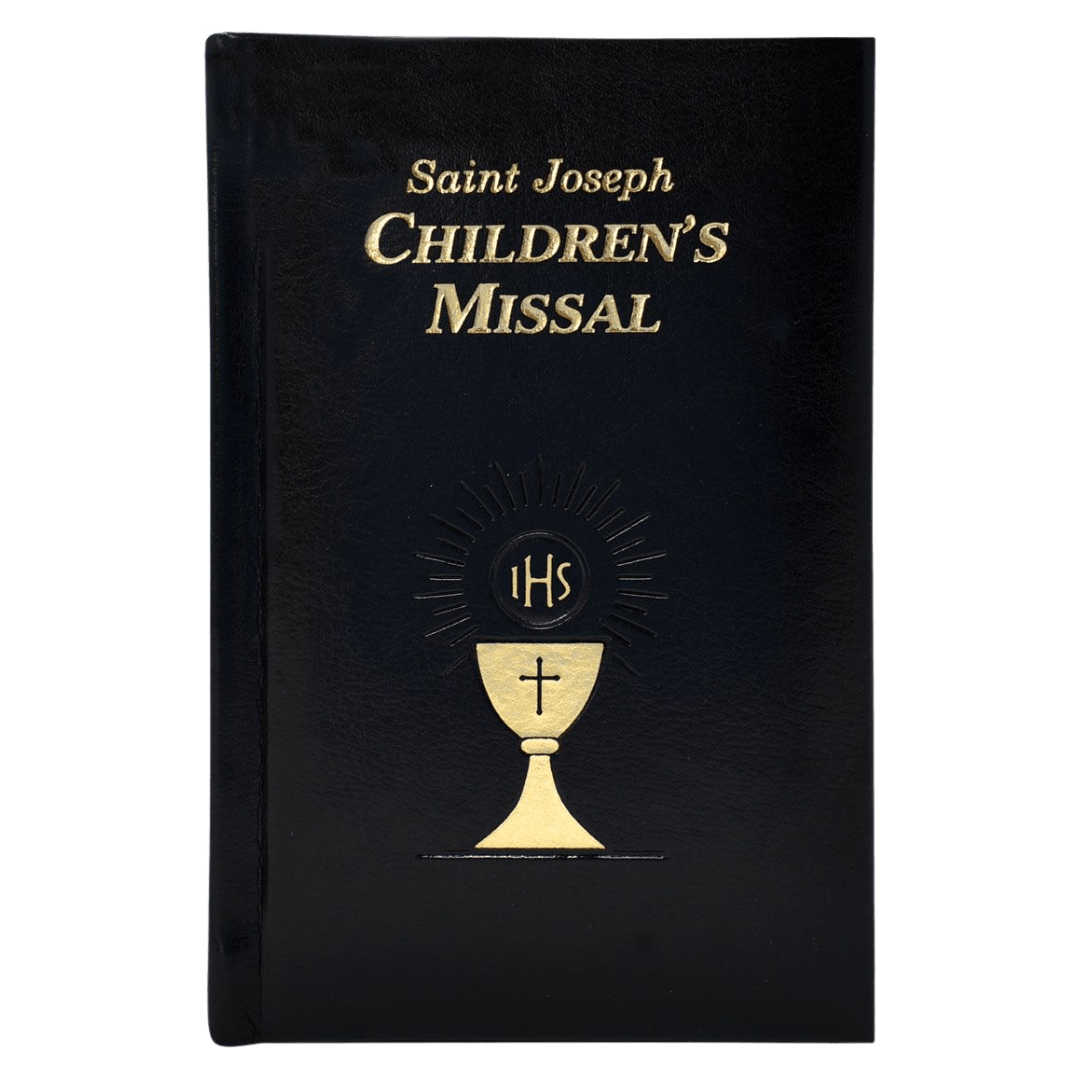 Saint Joseph Children's Missal Black: Dura-Lux 806/19B - JMJ Catholic Productsvariant