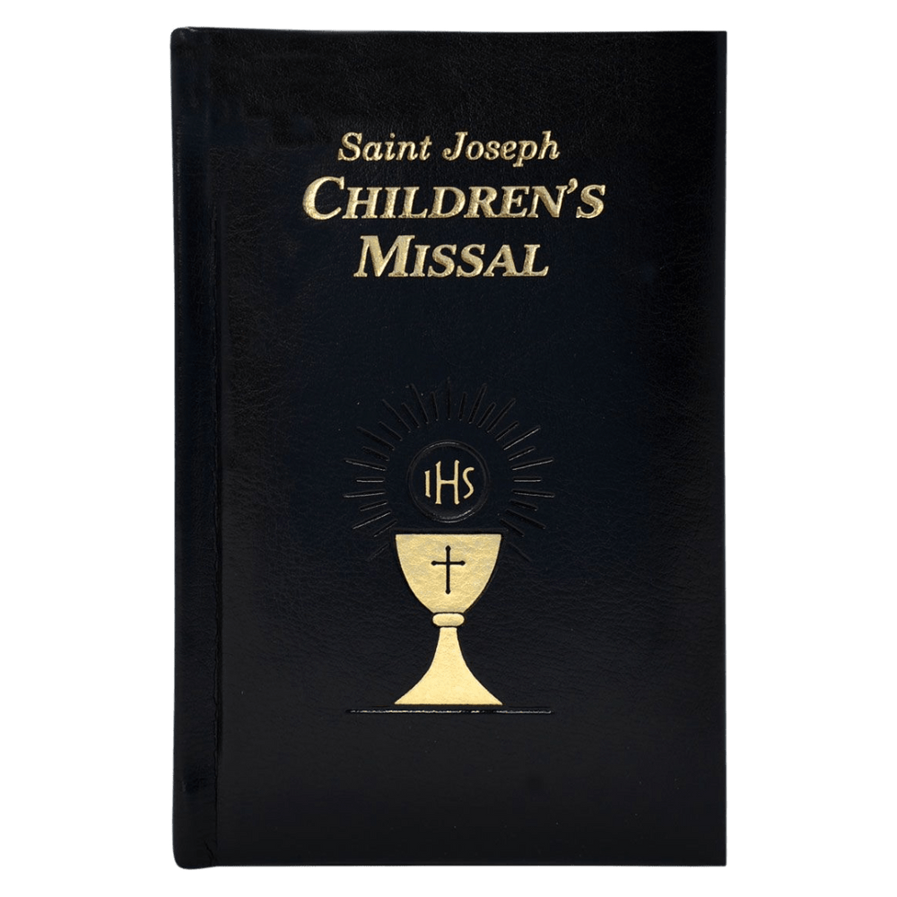 Saint Joseph Children's Missal Black: Dura-Lux 806/19B - JMJ Catholic Productsvariant