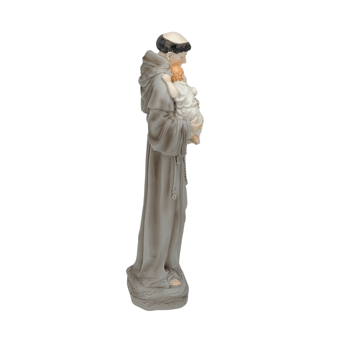 St. Anthony of Padua — Tender Hand-Painted Resin Statue (Large, 30cm) - JMJ Catholic Productsvariant