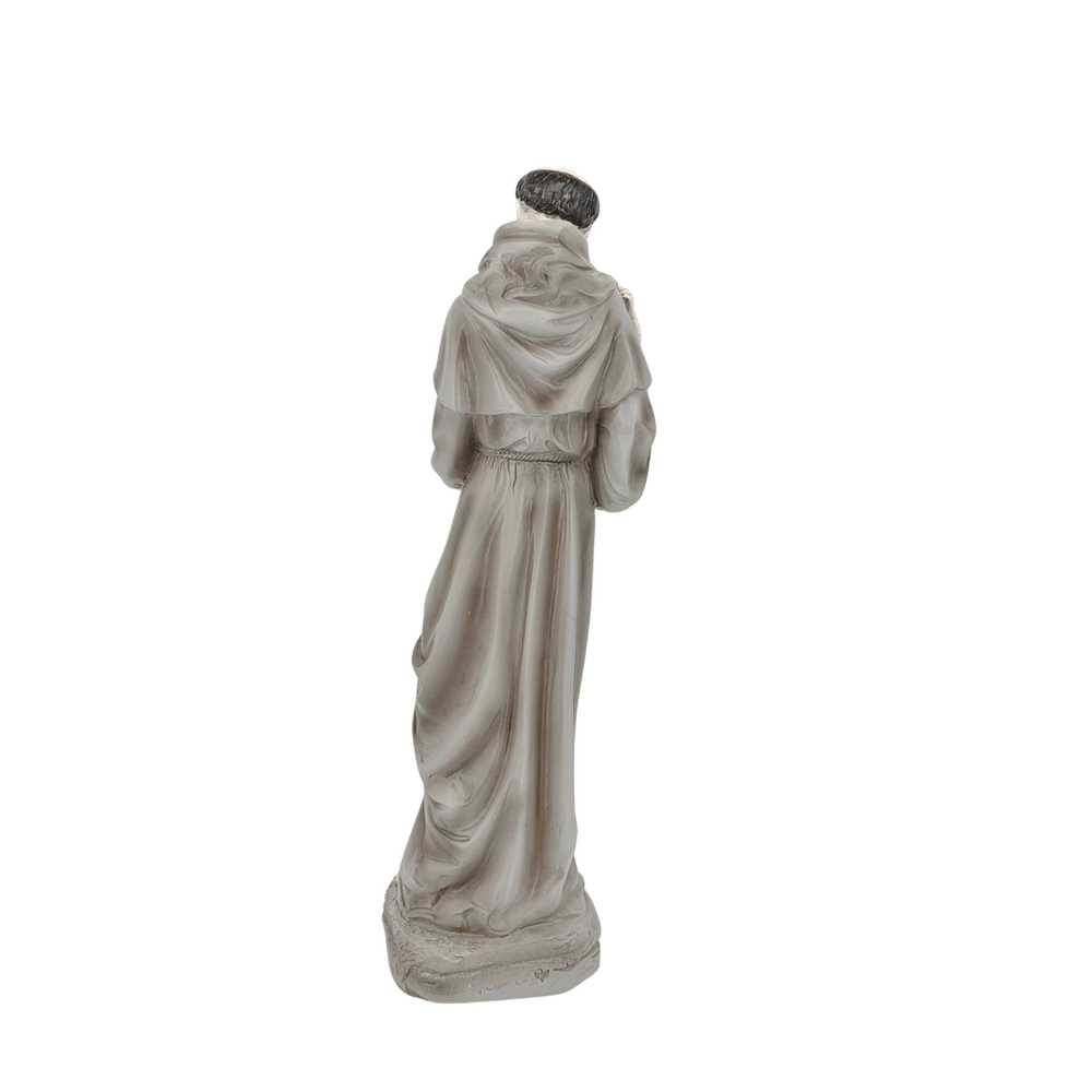 St. Anthony of Padua — Tender Hand-Painted Resin Statue (Large, 30cm) - JMJ Catholic Productsvariant