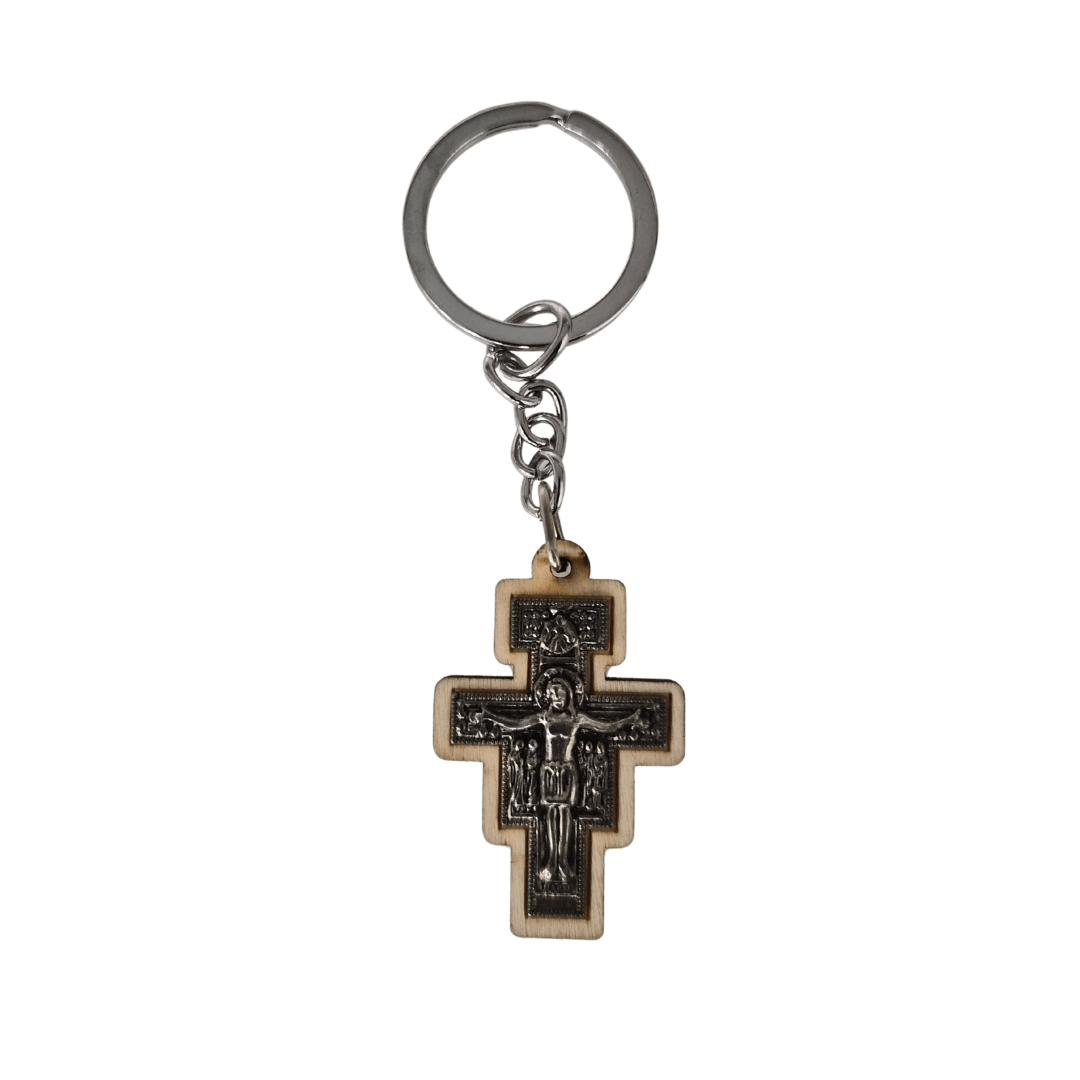 St. Francis Cross Keyring — San Damiano Design - JMJ Catholic Productsvariant