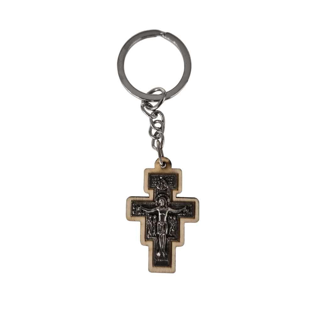 St. Francis Cross Keyring — San Damiano Design - JMJ Catholic Productsvariant