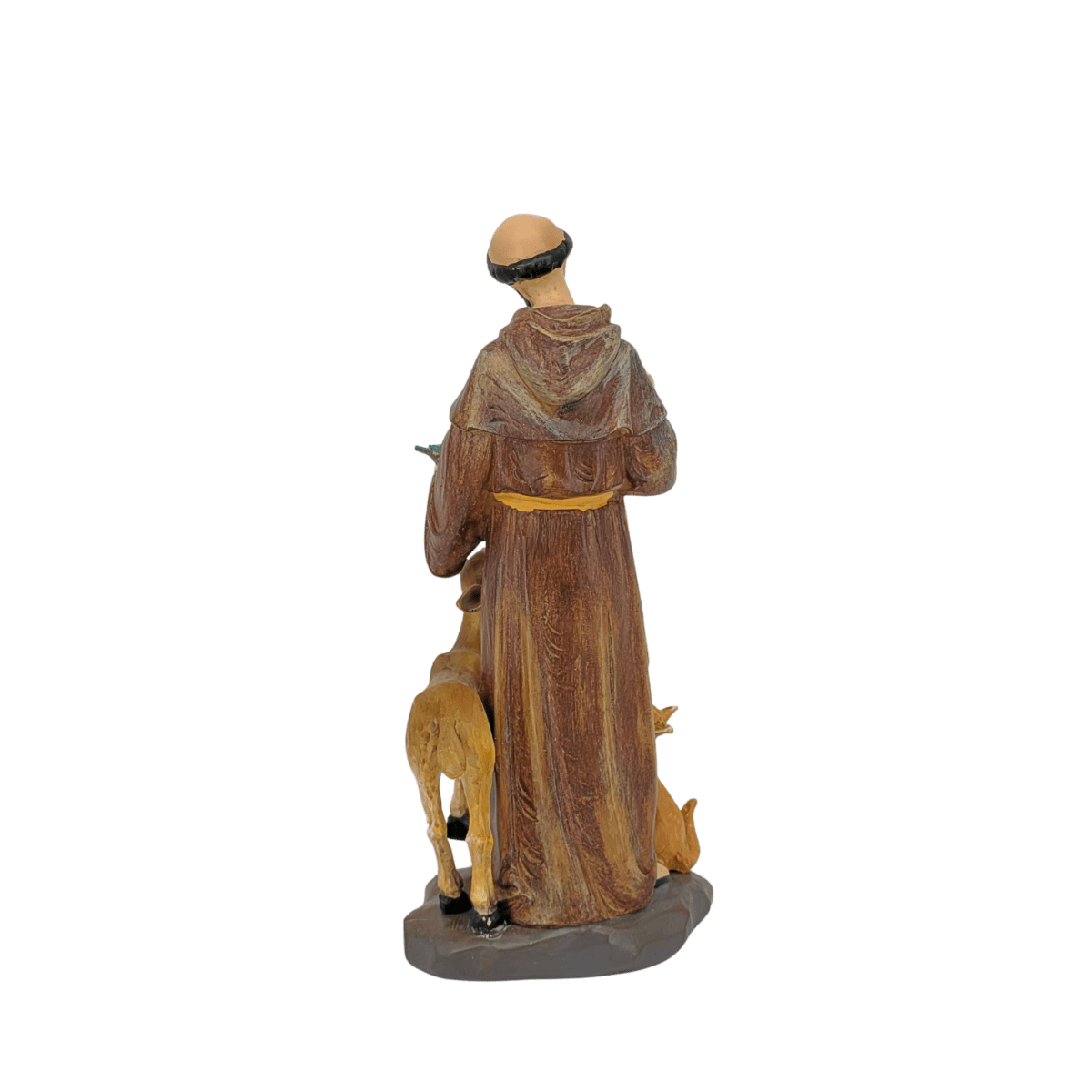 St. Francis of Assisi — Humble Hand-Painted Resin Statue (Large, 27cm) - JMJ Catholic Productsvariant