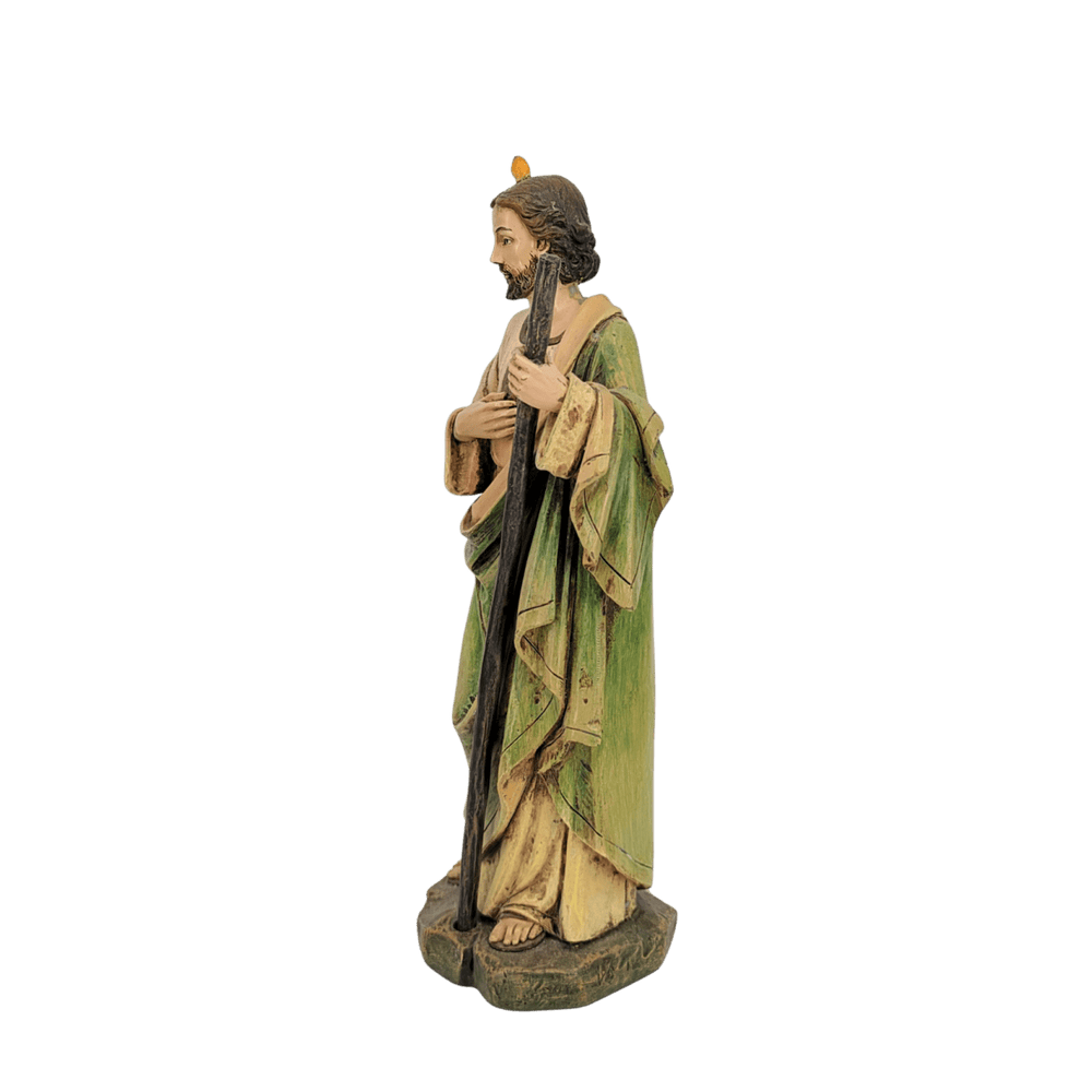 St. Jude — Consoling Hand-Painted Resin Statue (Medium, 21cm) - JMJ Catholic Productsvariant