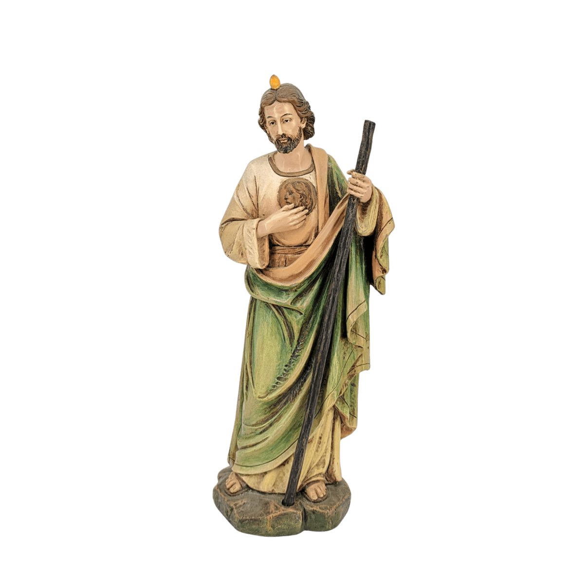 St. Jude — Consoling Hand-Painted Resin Statue (Medium, 21cm)