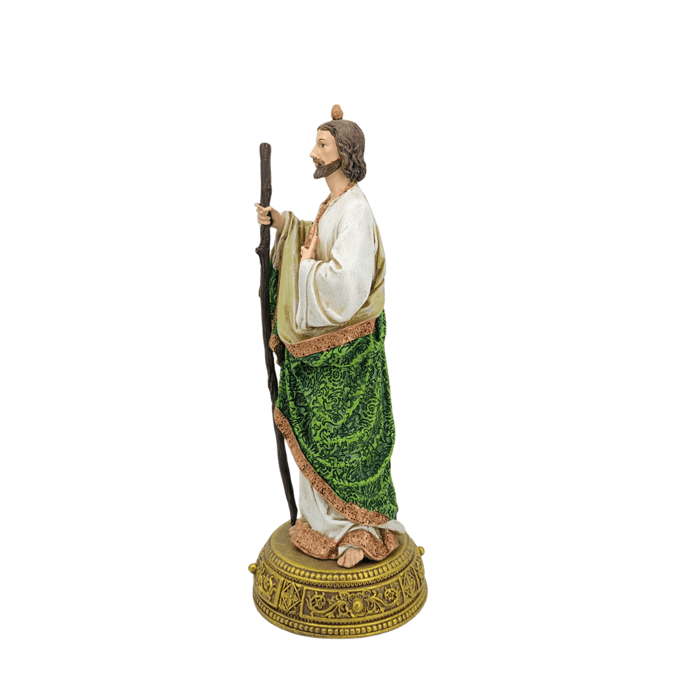 St. Jude — Steadfast Hand-Painted Resin Statue (Large, 27cm) - JMJ Catholic Productsvariant