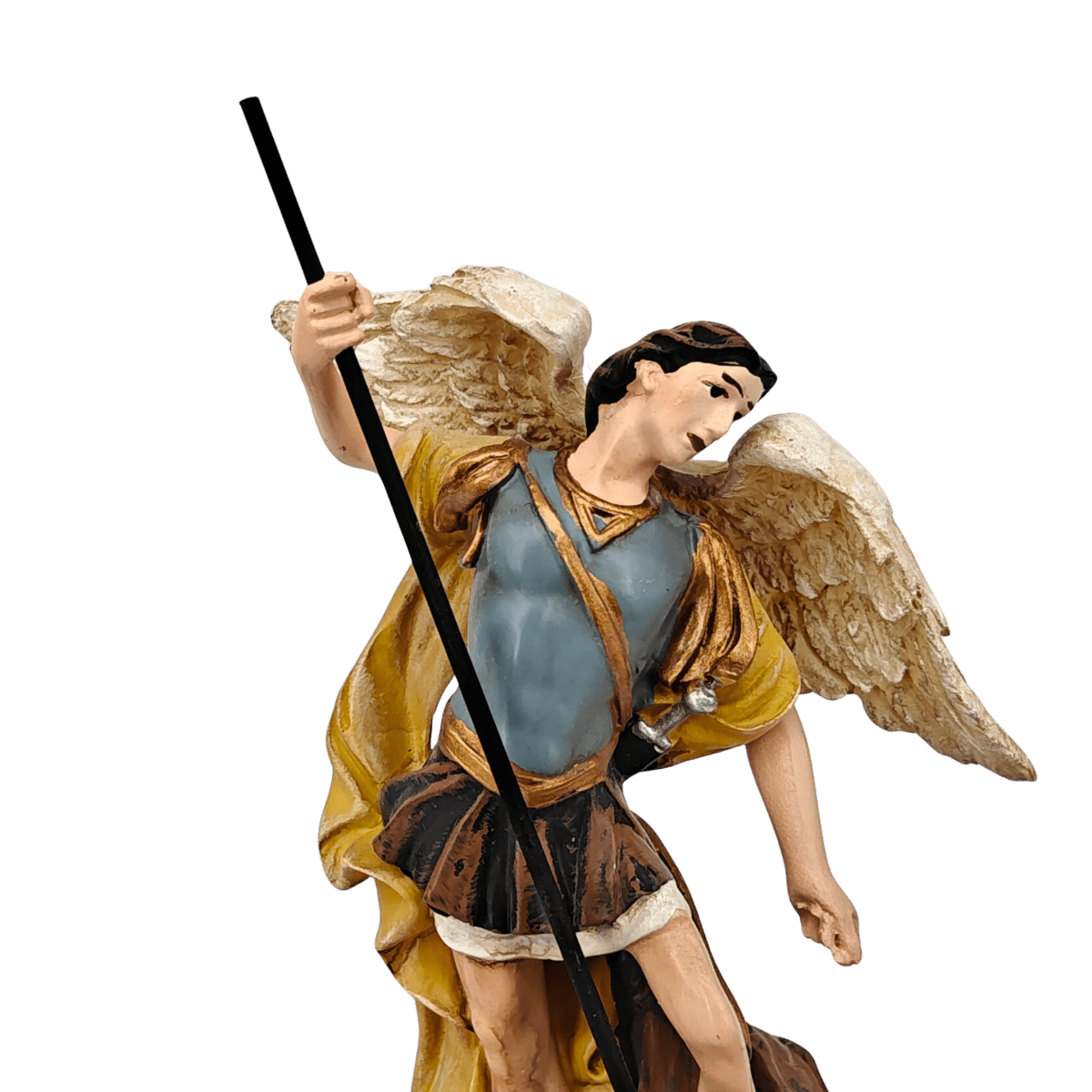 St. Michael the Archangel — Protective Hand-Painted Resin Statue (Small, 12cm) - JMJ Catholic Productsvariant