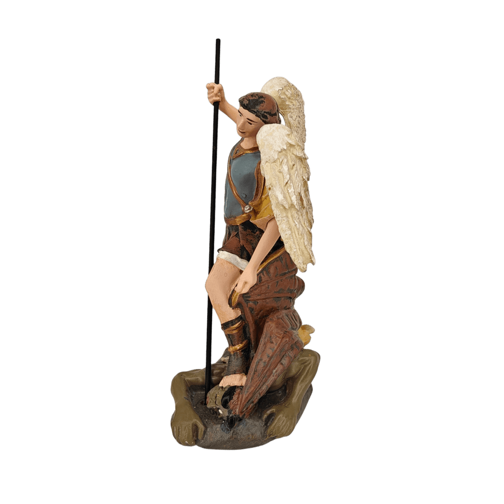 St. Michael the Archangel — Protective Hand-Painted Resin Statue (Small, 12cm) - JMJ Catholic Productsvariant