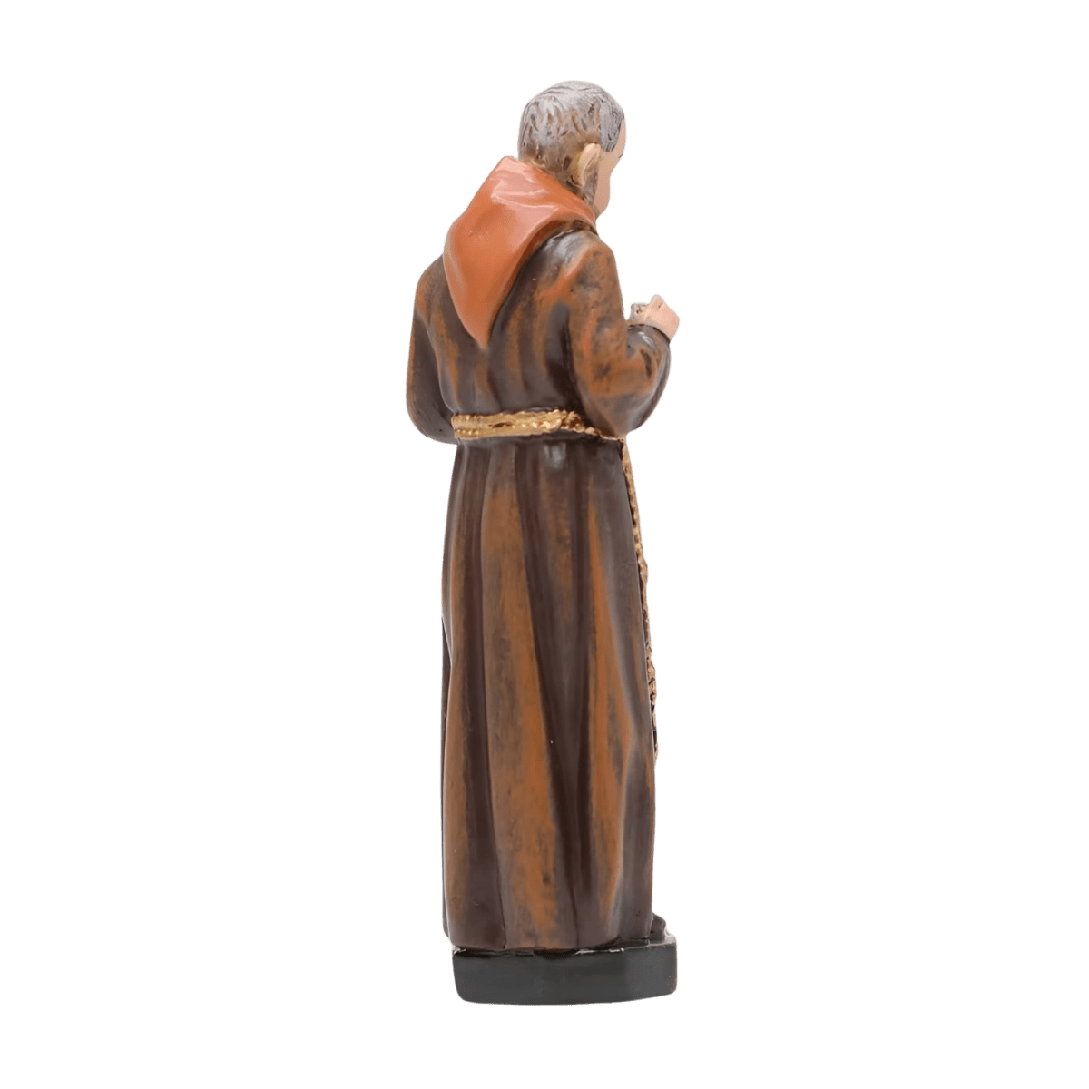 St. Padre Pio — Prayerful Hand-Painted Resin Statue (Small, 8cm) - JMJ Catholic Productsvariant