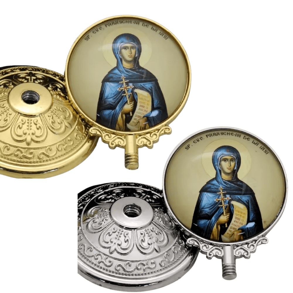 St. Paraskeva Orthodox Icon Tabletop Display – 2 Colours Available - JMJ Catholic Productsvariant