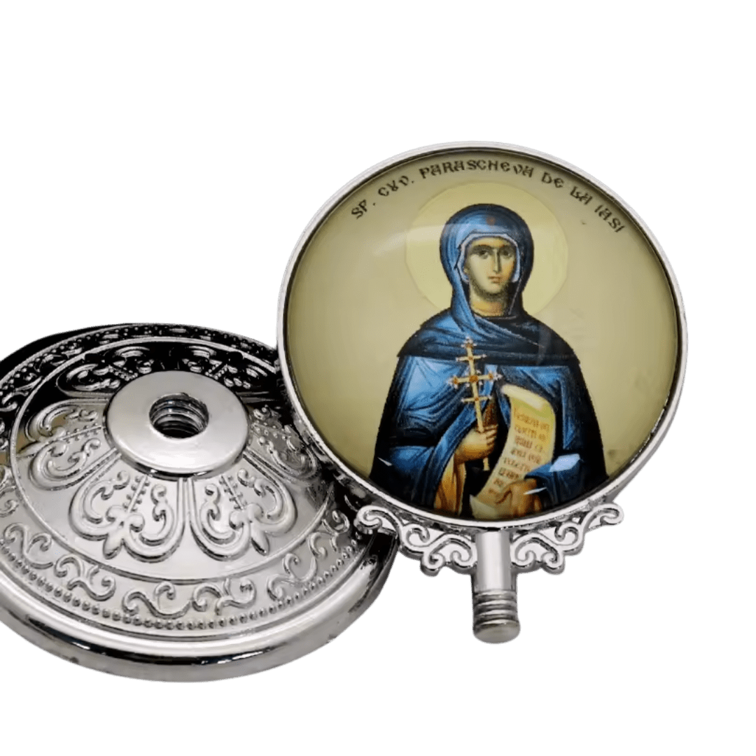 St. Paraskeva Orthodox Icon Tabletop Display – 2 Colours Available - JMJ Catholic Productsvariant