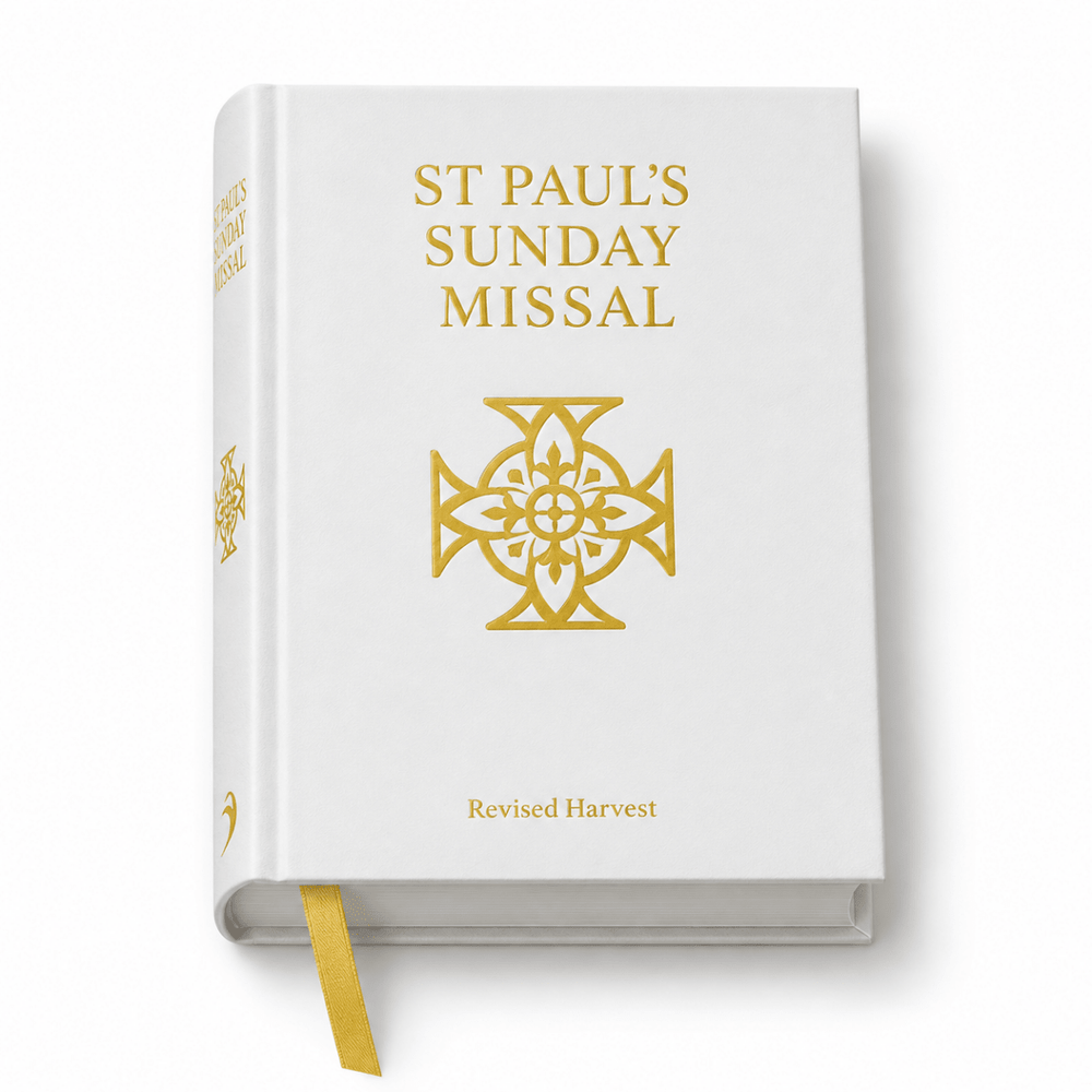 St. Paul's Sunday Missal — Timeless White Hardcover Popular Edition - JMJ Catholic Productsvariant