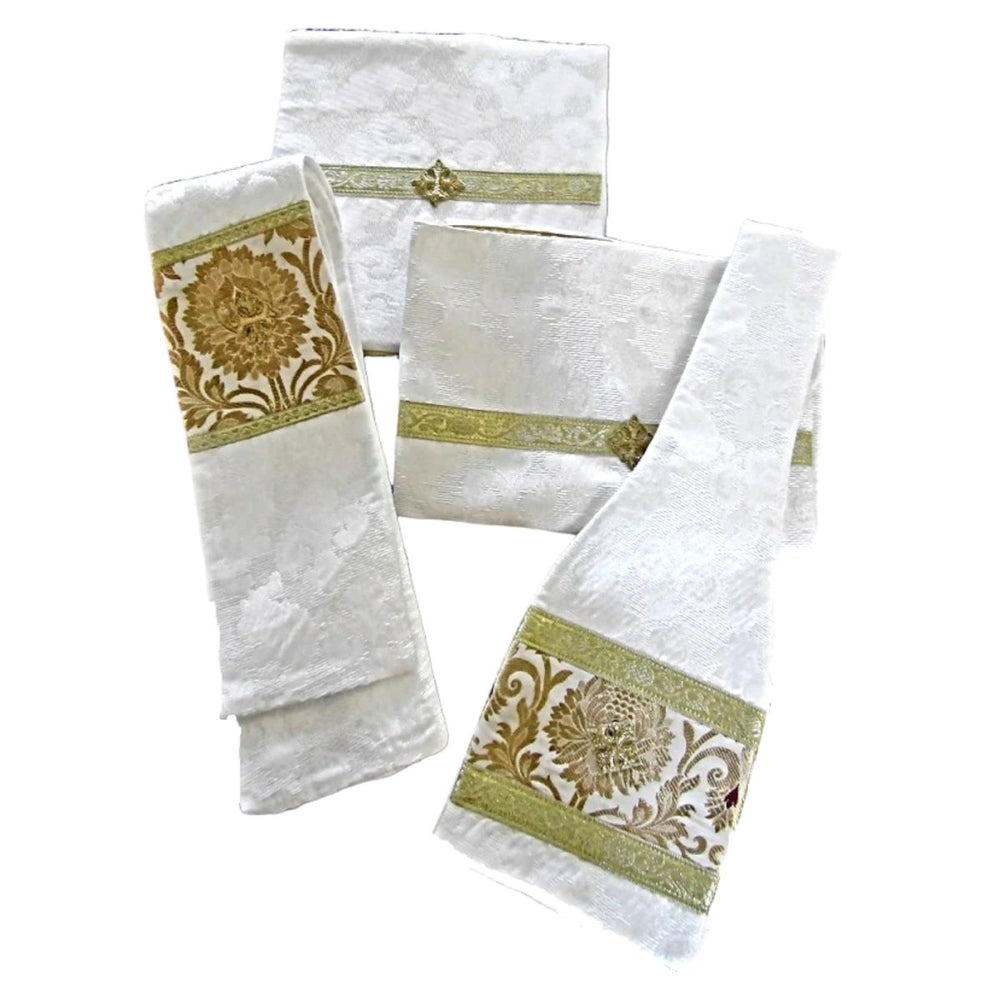 St. Philip Neri Chasuble Set — Complete with Burse, Veil & Maniple - JMJ Catholic Productsvariant