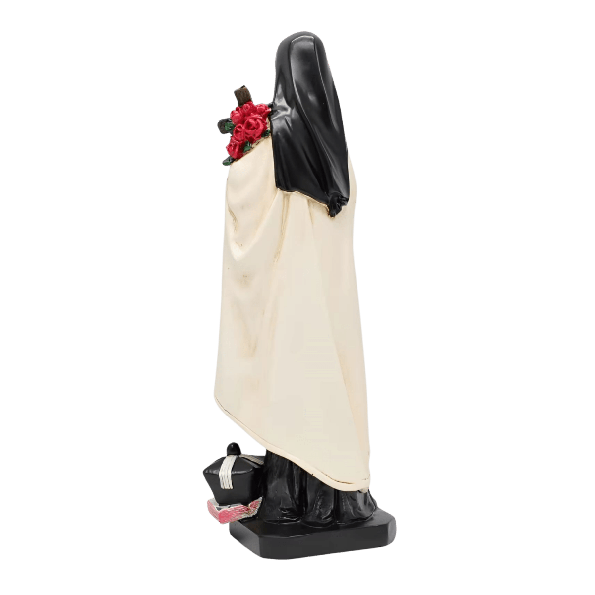 St. Thérèse of Lisieux, the Little Flower — Hand-Painted Resin Statue (Medium, 20cm) - JMJ Catholic Productsvariant