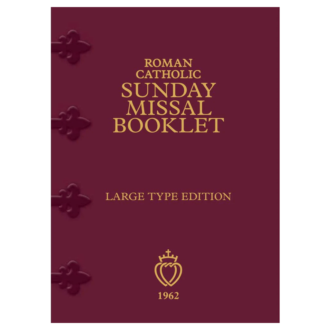 Sunday Missal Booklet — Large Print Edition - JMJ Catholic Productsvariant