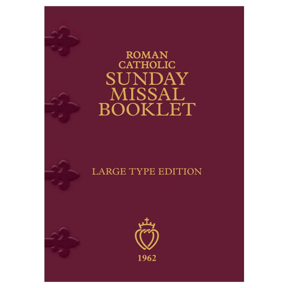 Sunday Missal Booklet — Large Print Edition - JMJ Catholic Productsvariant