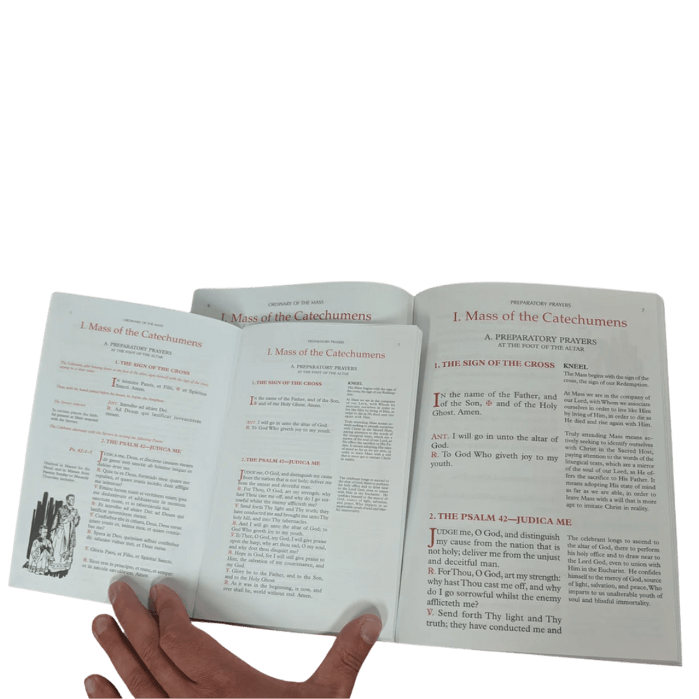 Sunday Missal Booklet — Large Print Edition - JMJ Catholic Productsvariant