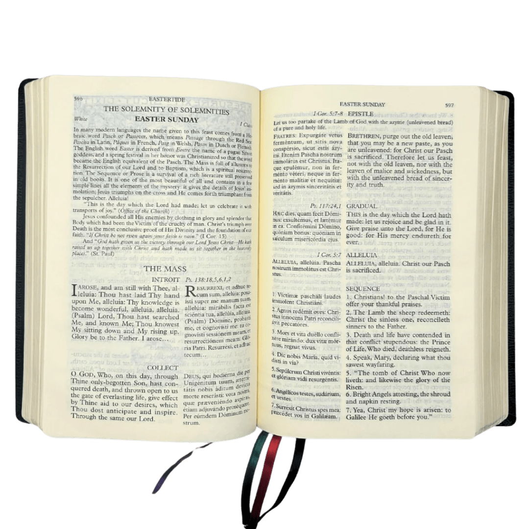The 1962 Roman Catholic Daily Missal — Large Print Traditional Edition - JMJ Catholic Productsvariant