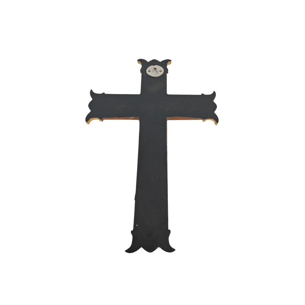 The Crucifixion — Sacred Hand-Painted Resin Statue (Large, 26cm) - JMJ Catholic Productsvariant