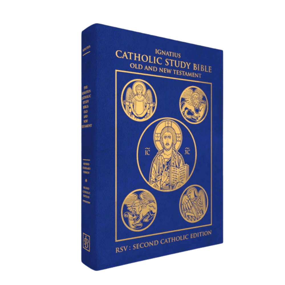 The Ignatius Catholic Study Bible — Complete Old & New Testament, Leather-Bound - JMJ Catholic Productsvariant