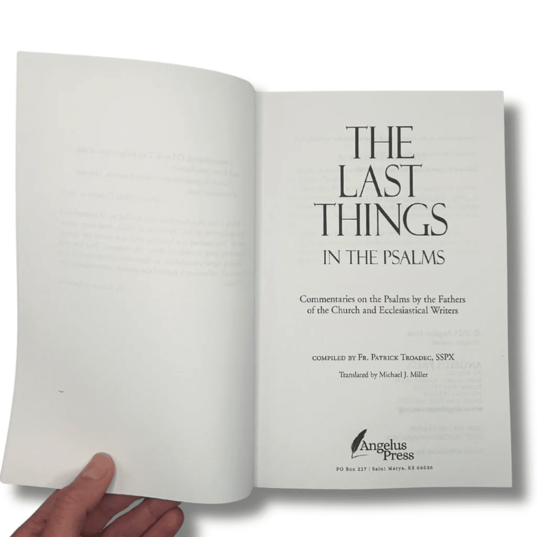 The Last Things in the Psalms - JMJ Catholic Productsvariant