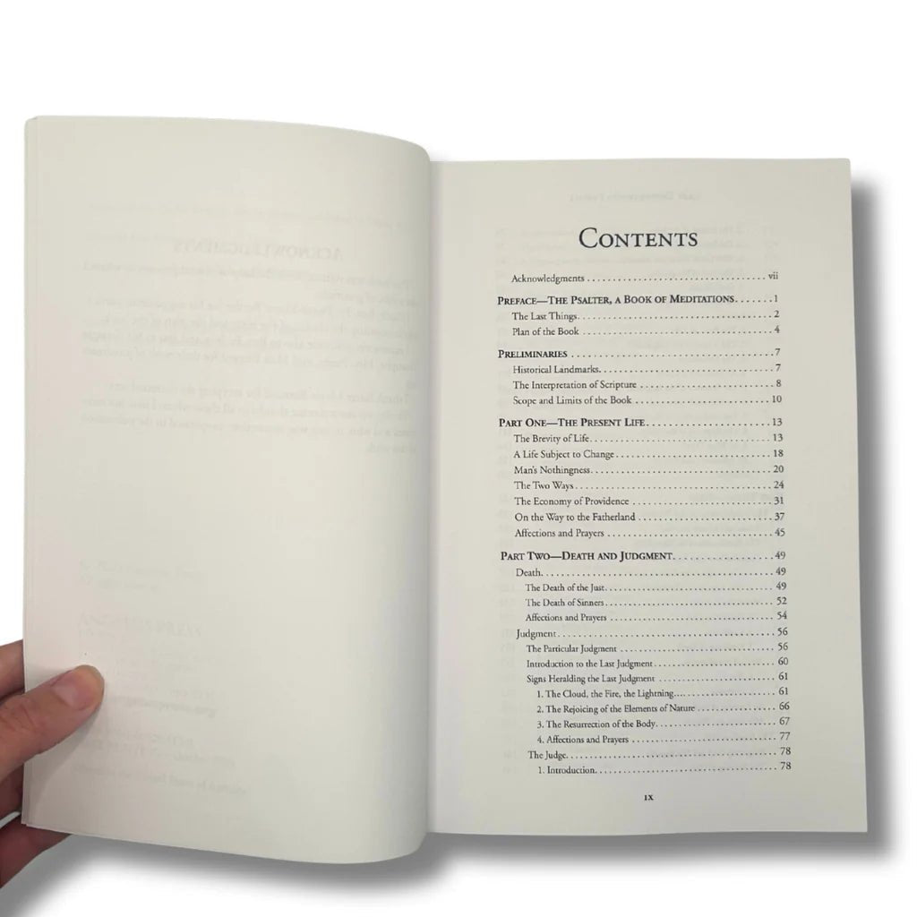 The Last Things in the Psalms - JMJ Catholic Productsvariant
