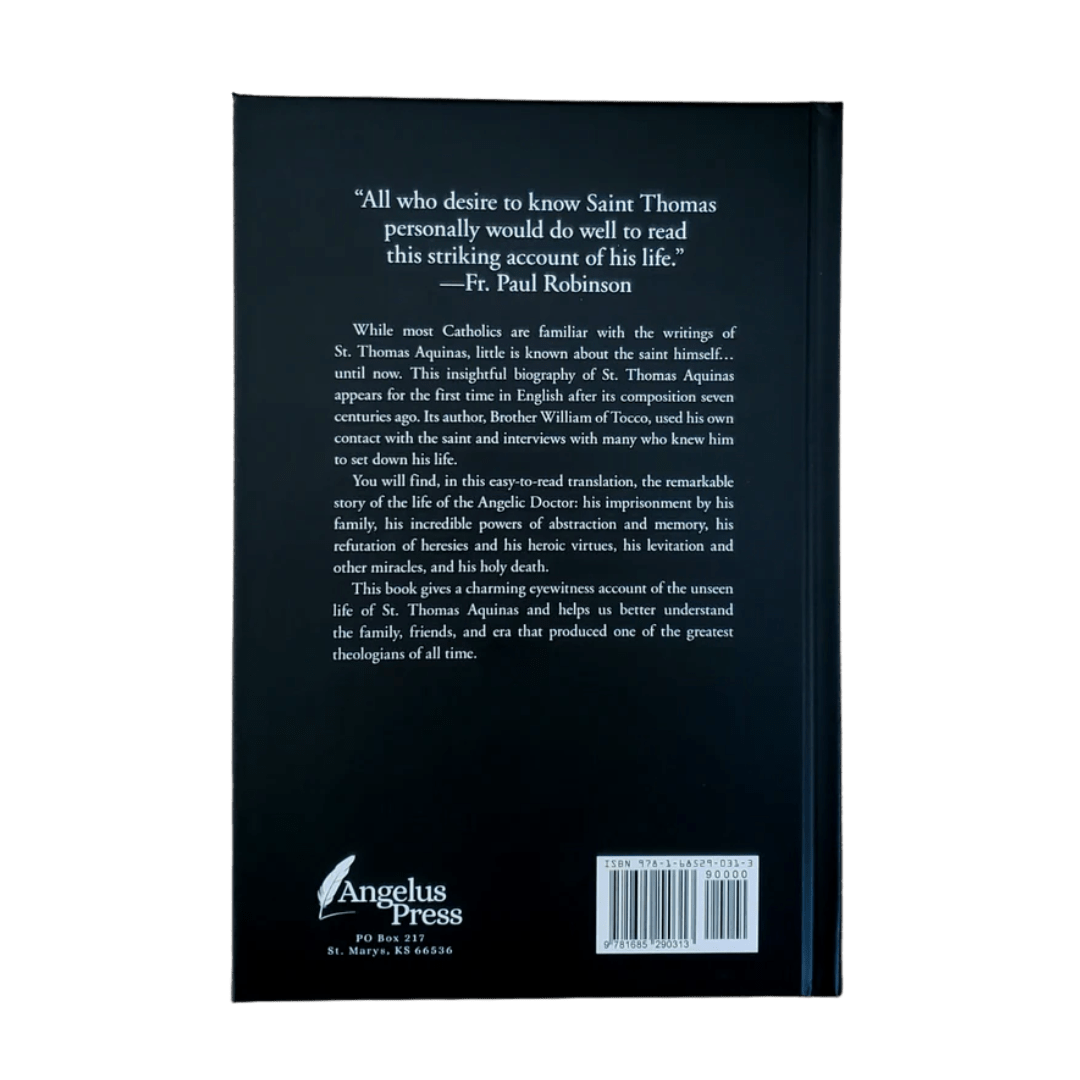 The Life of St. Thomas Aquinas - JMJ Catholic Productsvariant