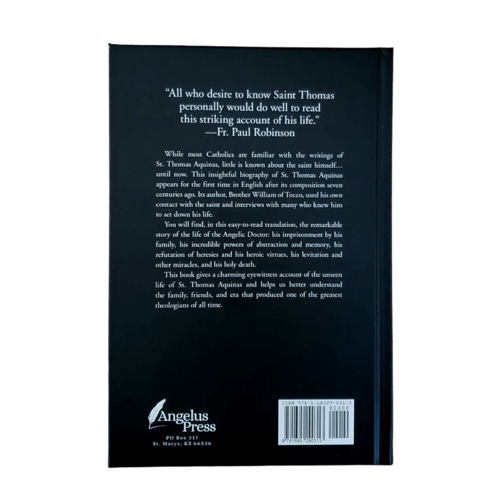 The Life of St. Thomas Aquinas - JMJ Catholic Productsvariant