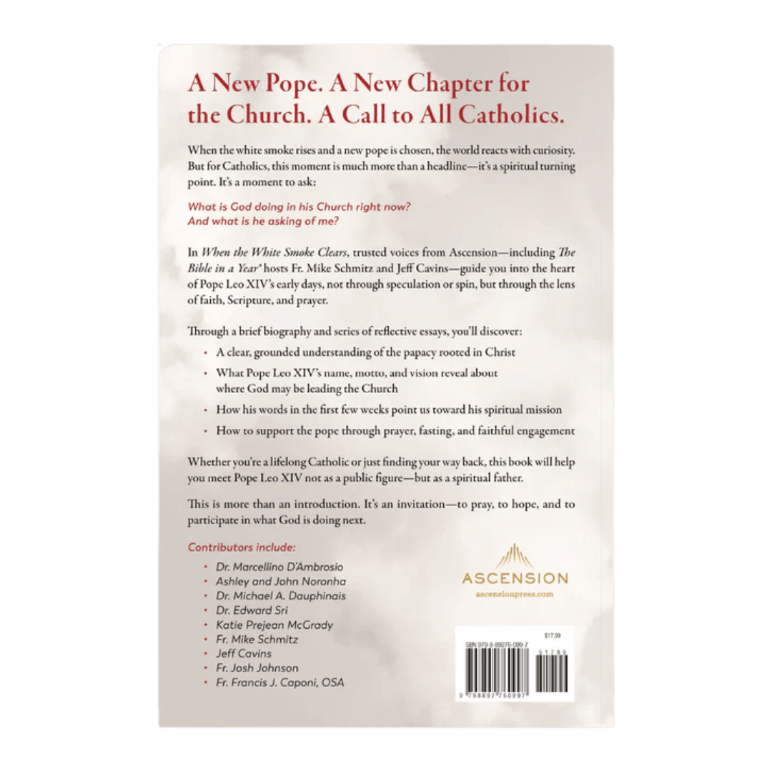 When the White Smoke Clears: A Guide to Pope Leo XIV's Early Days - JMJ Catholic Productsvariant