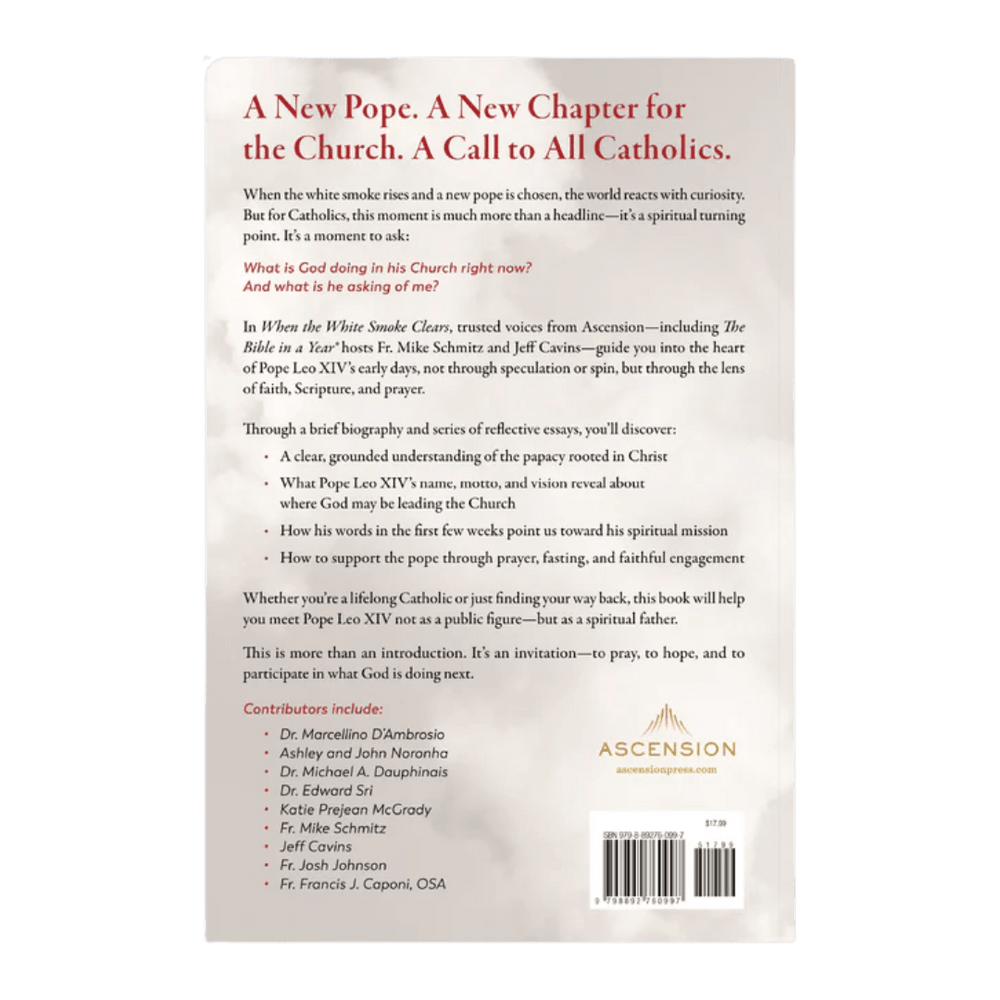 When the White Smoke Clears: A Guide to Pope Leo XIV's Early Days - JMJ Catholic Productsvariant
