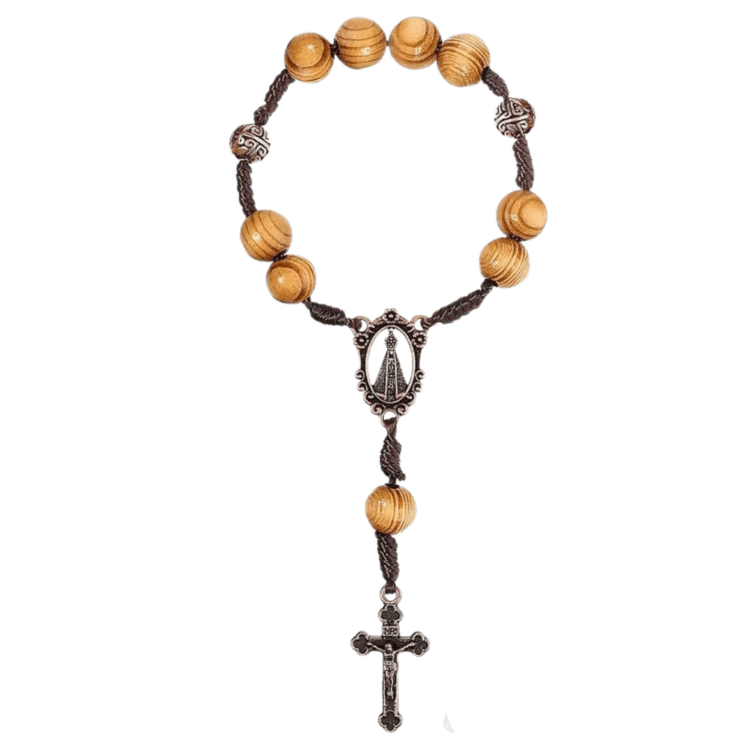 Wooden Beads Rosary Bracelet - JMJ Catholic Productsvariant