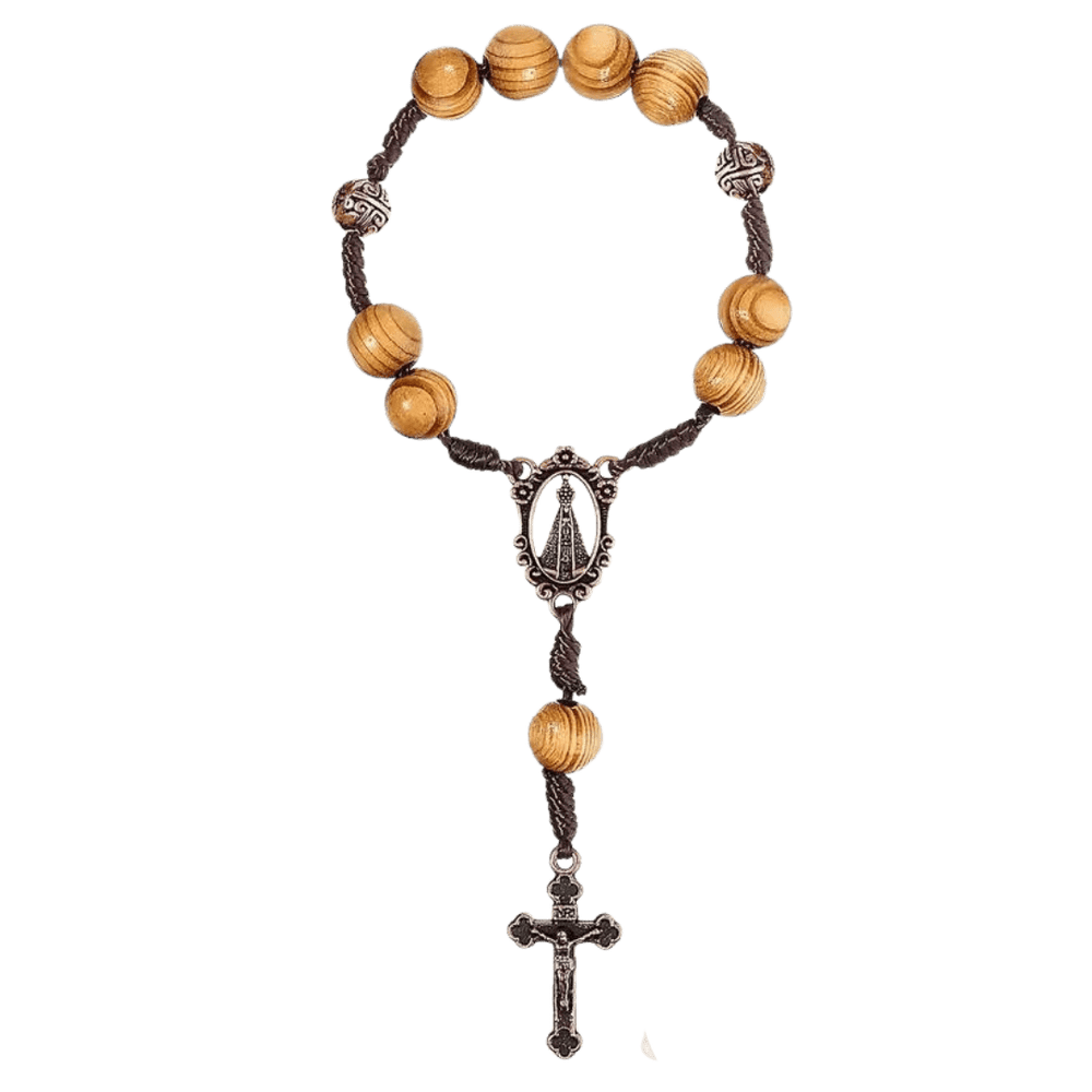 Wooden Beads Rosary Bracelet - JMJ Catholic Productsvariant