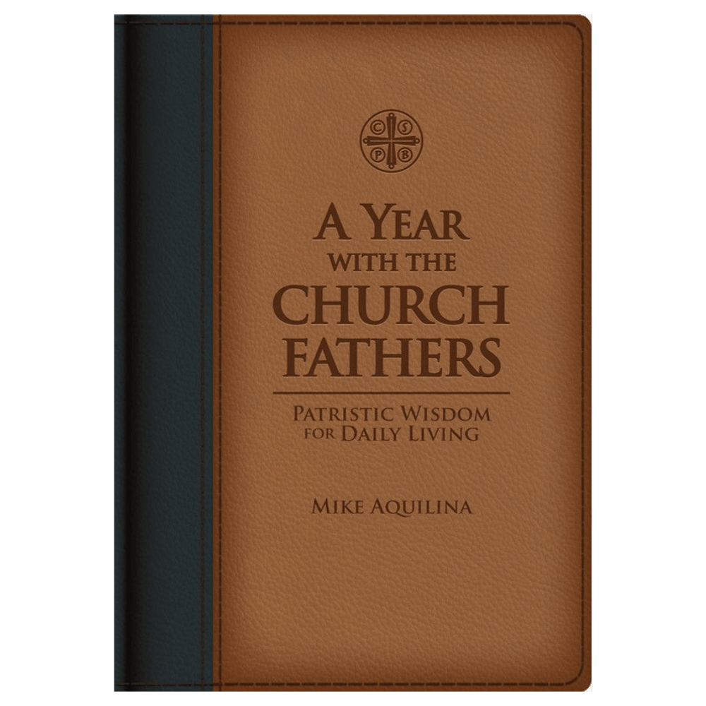 Year with the Church Fathers (Premium Ultrasoft edition) - JMJ Catholic Productsvariant