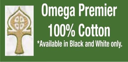 100% Fine Cotton, Clergy shirt, Long Sleeve - Omega 8000 - JMJ Catholic Products#variant