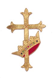 2008 Hand Embroidered Roman Chasuble Set - Lamb of God - JMJ Catholic Products#variant