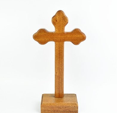 Plain Wooden Cross (285mm H)